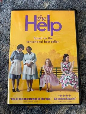 The Help DVD - Yellow & Purple Cover